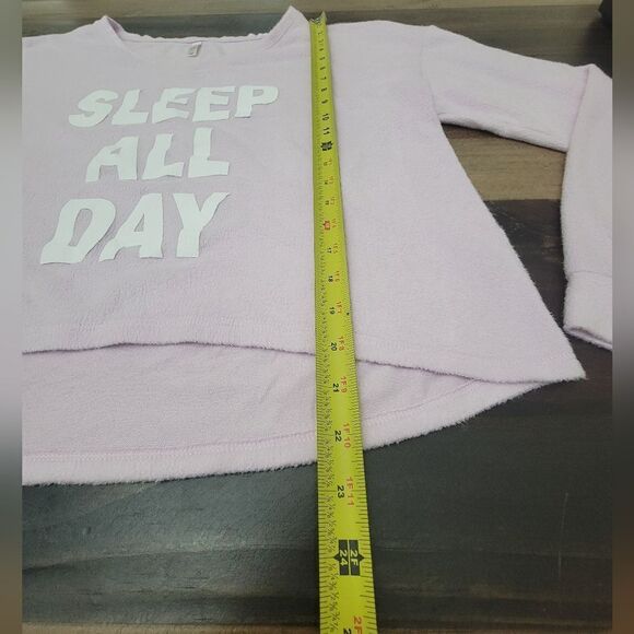 SO Intimate Sleep All Day Ultra Soft Pajama Set Cozy Comfortable Pink Size L - Picture 5 of 10